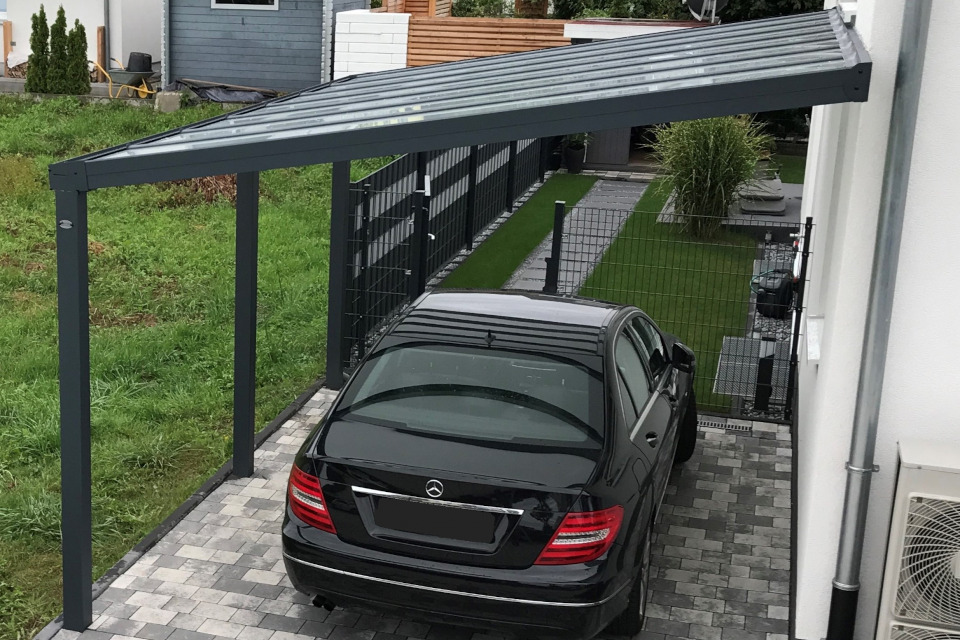 Weber Terrassendach Carport